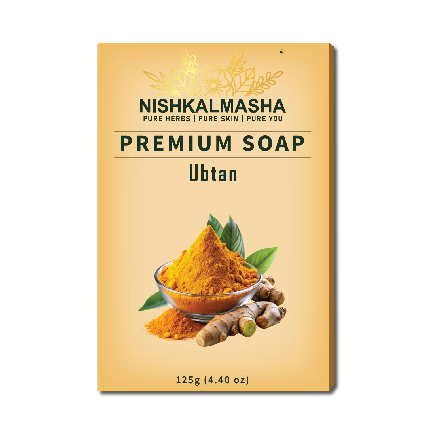 Natural Ubtan Soap (125g) | Tan Removal & Skin Brightening Glow